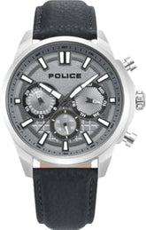Rangy Gents Chronograph Watch With Grey Dial & Cool Grey Strap -PEWJF0021001